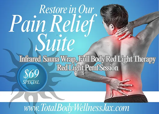 Pain Relief Suite $69 Special Graphic