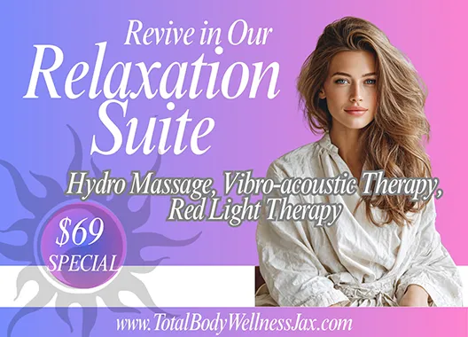 Relaxation Suite $69 Special Graphic